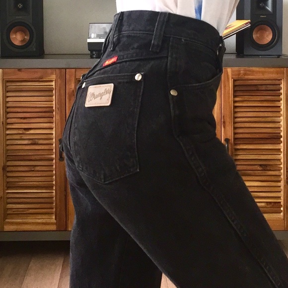 Wrangler Denim - Vintage Wrangler High Waist Mom Jeans Black